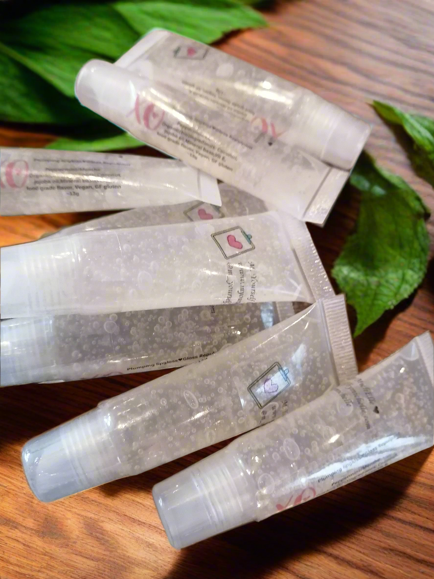 Plumping lip gloss